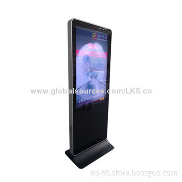 Free Standing 42-inch Touch Screen All-in-one PC AD LCD Display with 1,080P Resolution